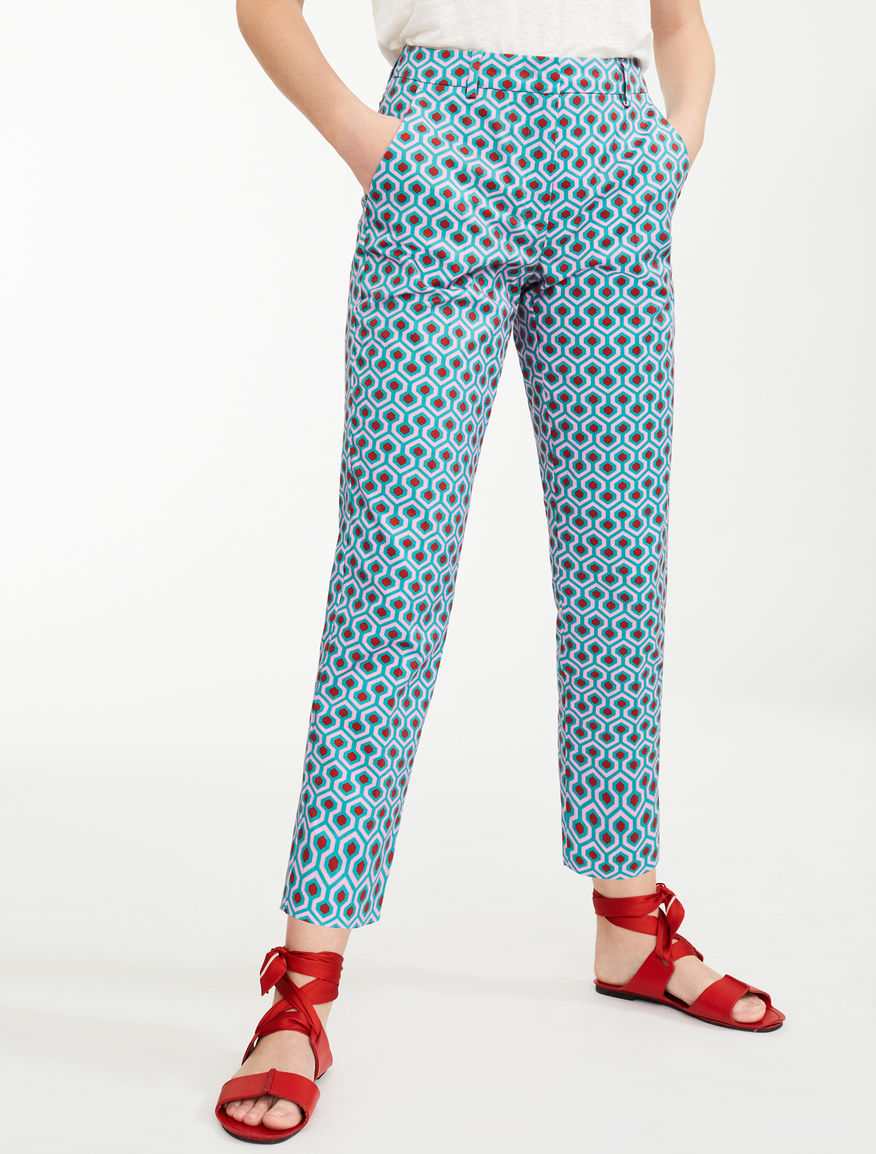 Cotton gabardine trousers Weekend Maxmara Cotton gabardine trousers Weekend Maxmara