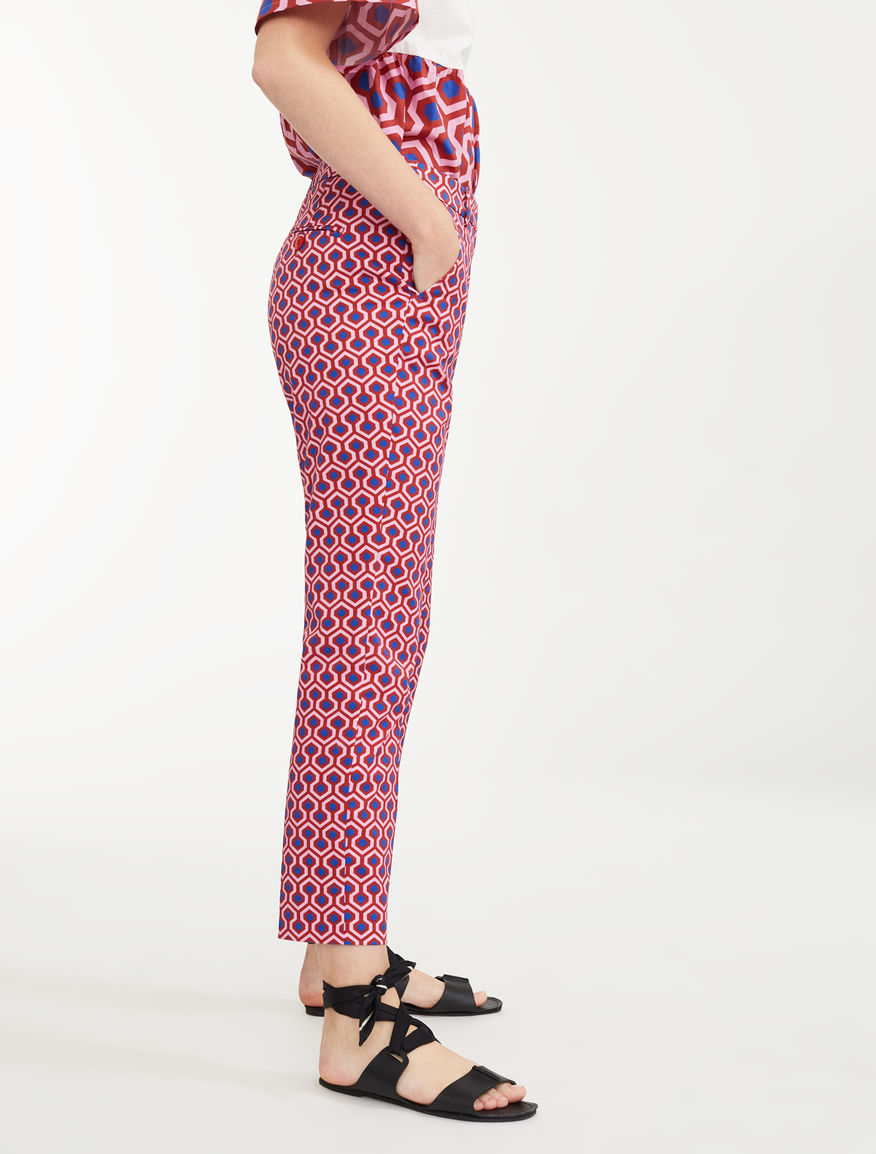Cotton gabardine trousers Weekend Maxmara Cotton gabardine trousers Weekend Maxmara