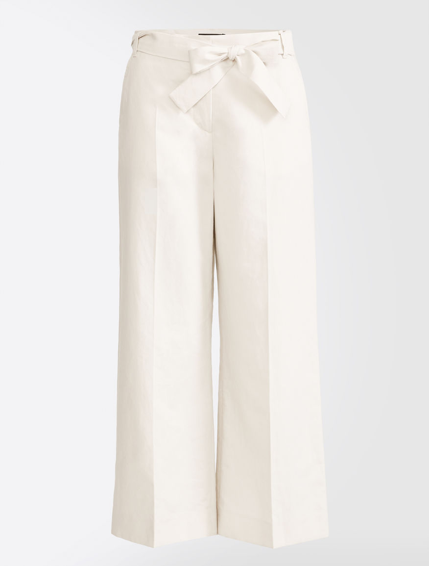 Cotton and linen trousers Weekend Maxmara Cotton and linen trousers Weekend Maxmara