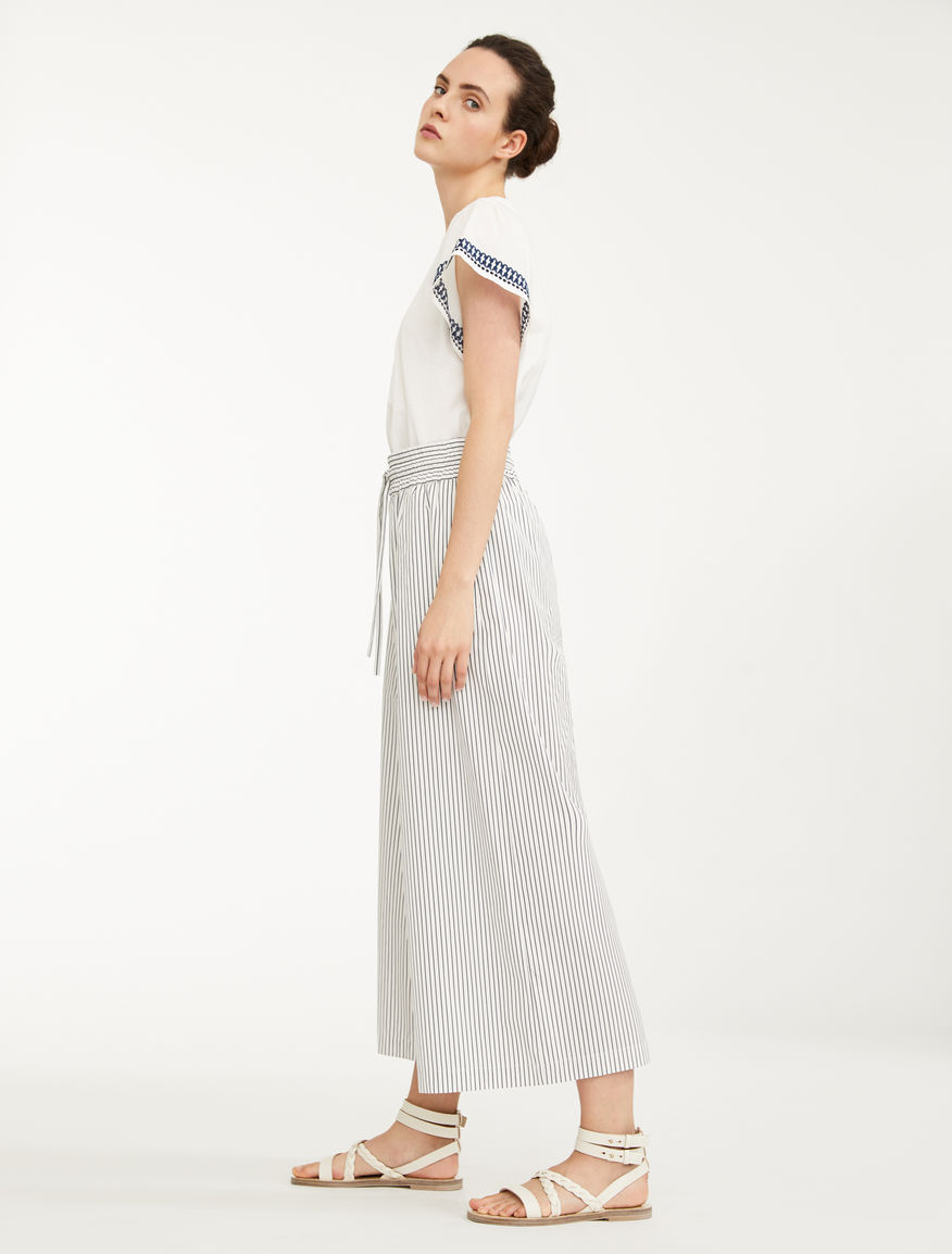 Cotton poplin trousers Weekend Maxmara Cotton poplin trousers Weekend Maxmara