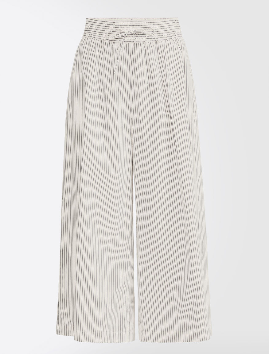 Cotton poplin trousers Weekend Maxmara Cotton poplin trousers Weekend Maxmara