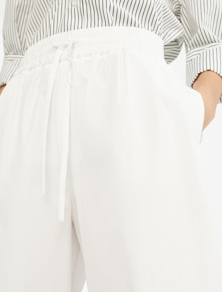 Cotton poplin trousers Weekend Maxmara Cotton poplin trousers Weekend Maxmara