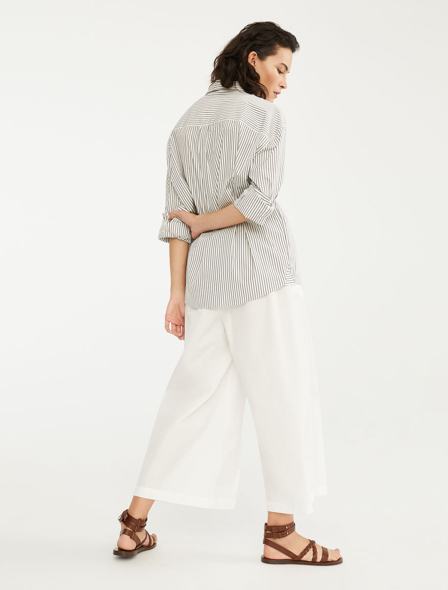Cotton poplin trousers Weekend Maxmara Cotton poplin trousers Weekend Maxmara