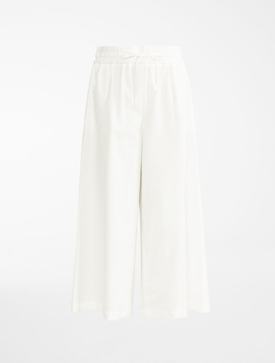 Cotton poplin trousers Weekend Maxmara Cotton poplin trousers Weekend Maxmara