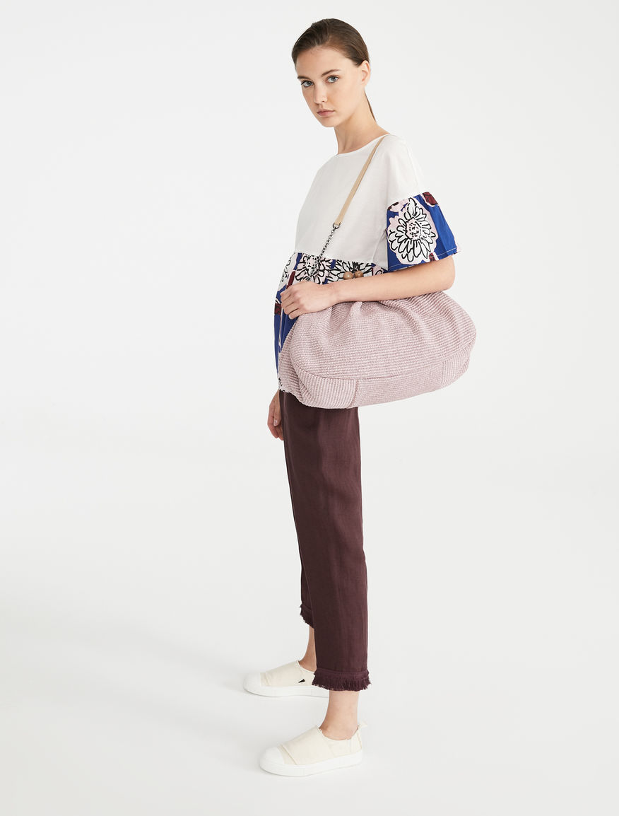 Linen canvas trousers Weekend Maxmara Linen canvas trousers Weekend Maxmara