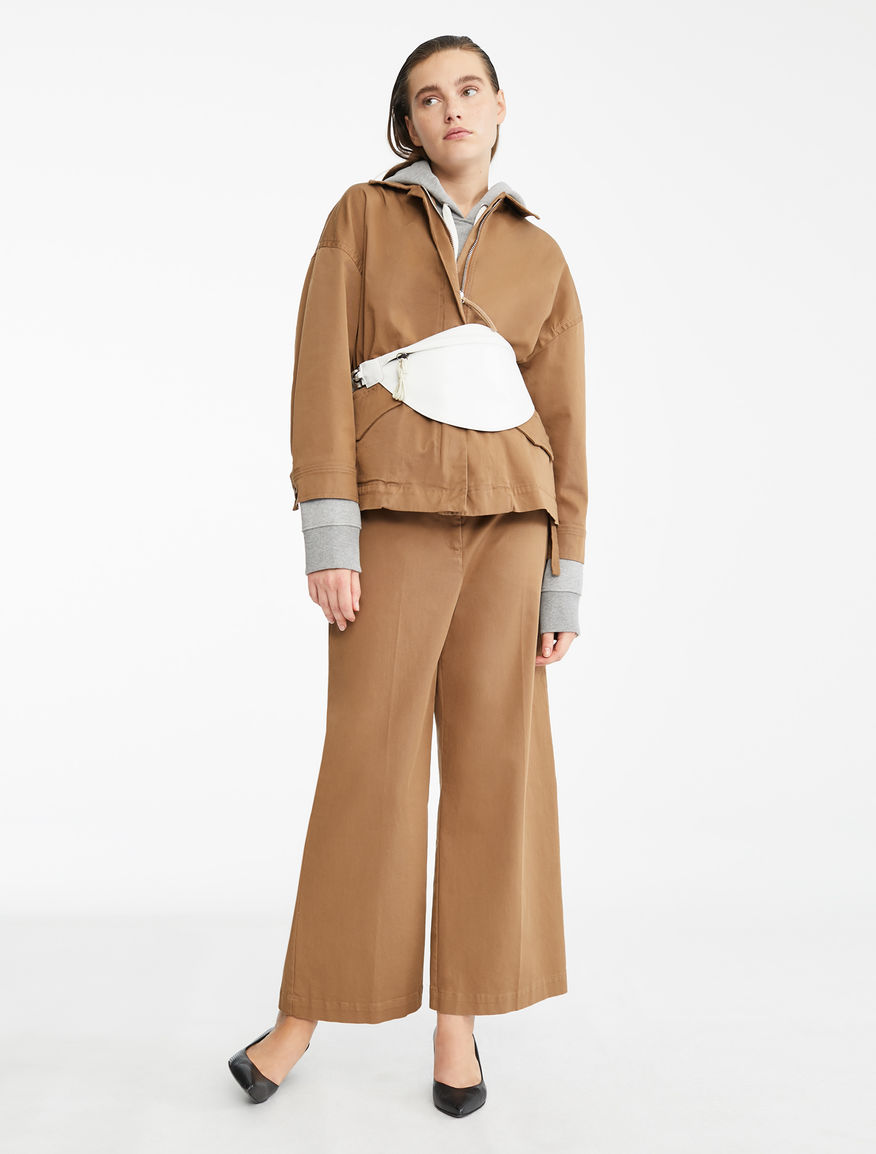 Cotton twill trousers Weekend Maxmara Cotton twill trousers Weekend Maxmara