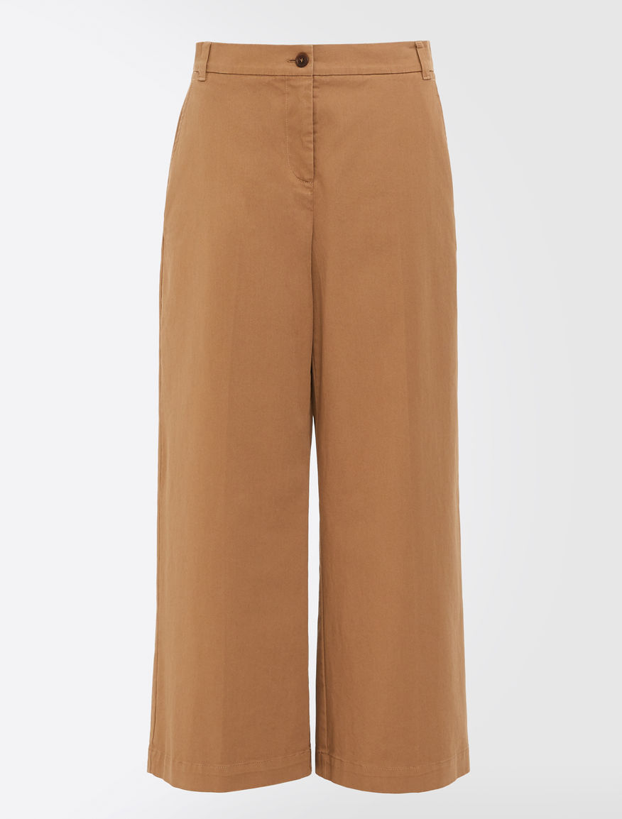 Cotton twill trousers Weekend Maxmara Cotton twill trousers Weekend Maxmara