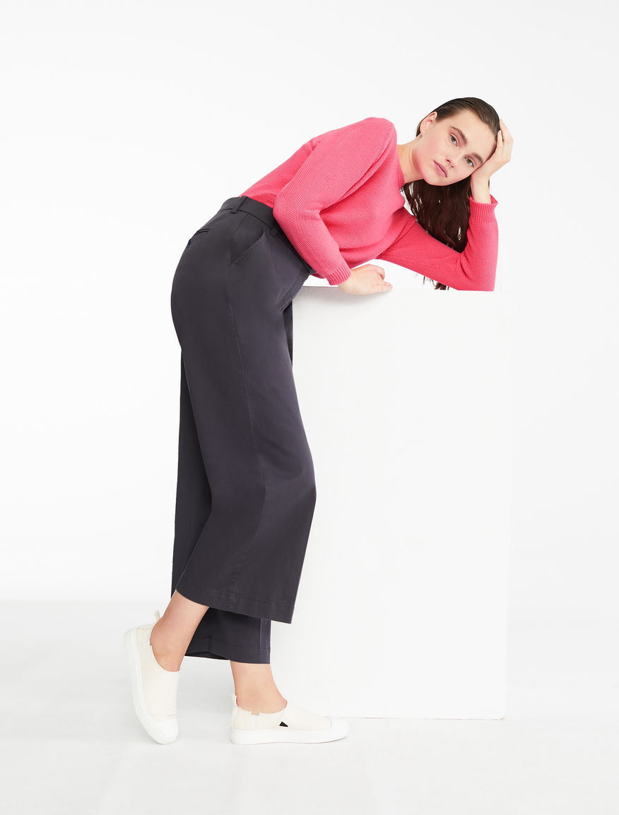 Cotton twill trousers Weekend Maxmara Cotton twill trousers Weekend Maxmara