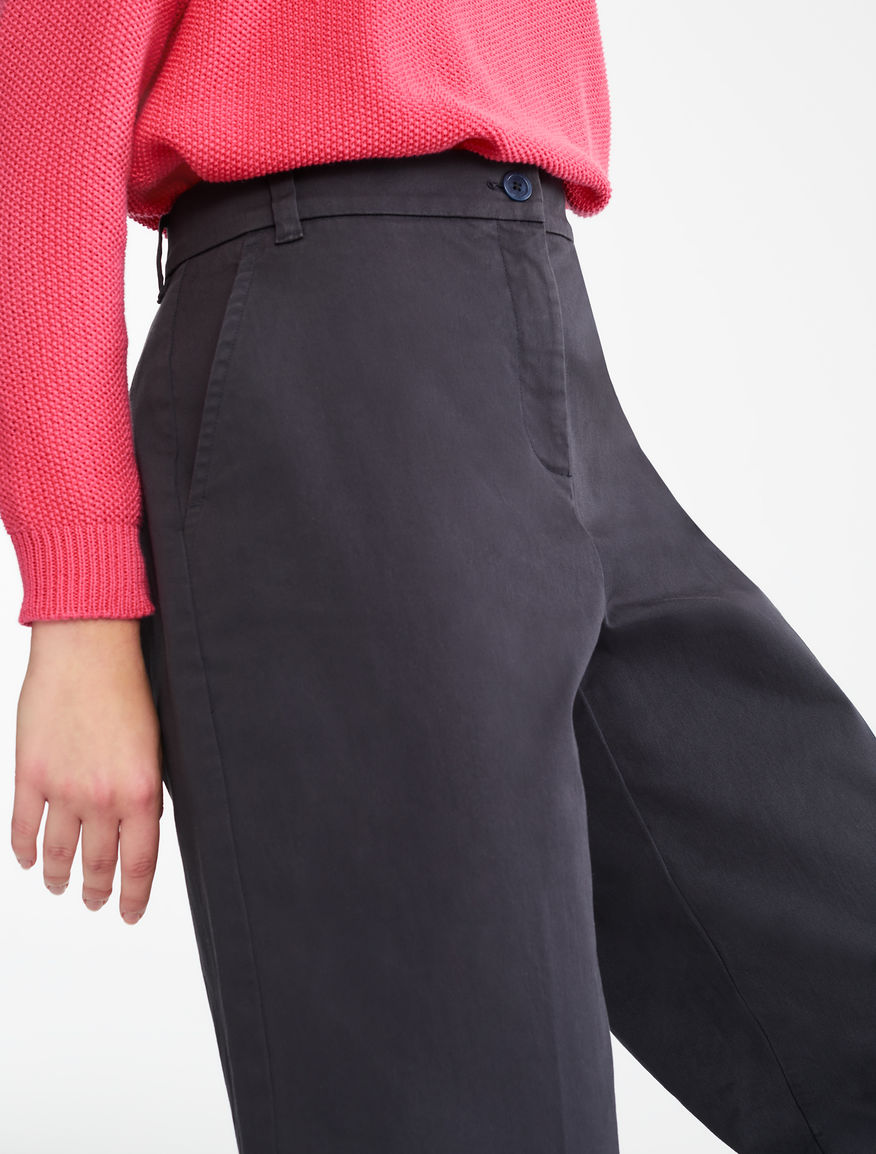 Cotton twill trousers Weekend Maxmara Cotton twill trousers Weekend Maxmara