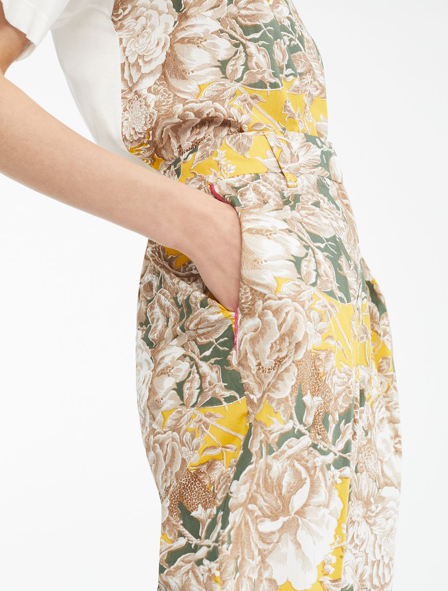 Cotton poplin trousers Weekend Maxmara Cotton poplin trousers Weekend Maxmara