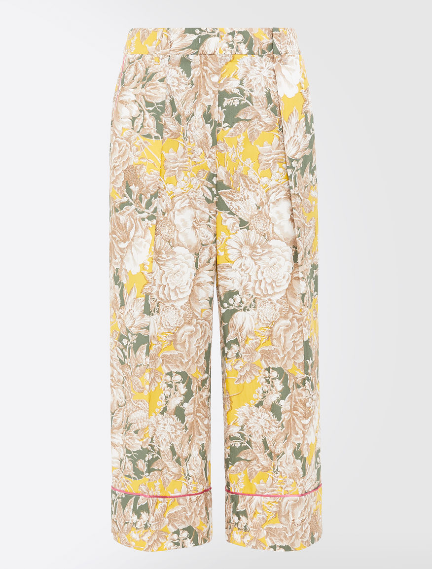 Cotton poplin trousers Weekend Maxmara Cotton poplin trousers Weekend Maxmara