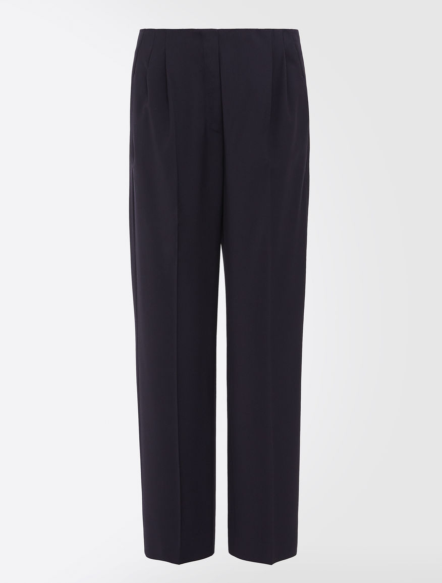 Wool and viscose twill trousers Weekend Maxmara Wool and viscose twill trousers Weekend Maxmara