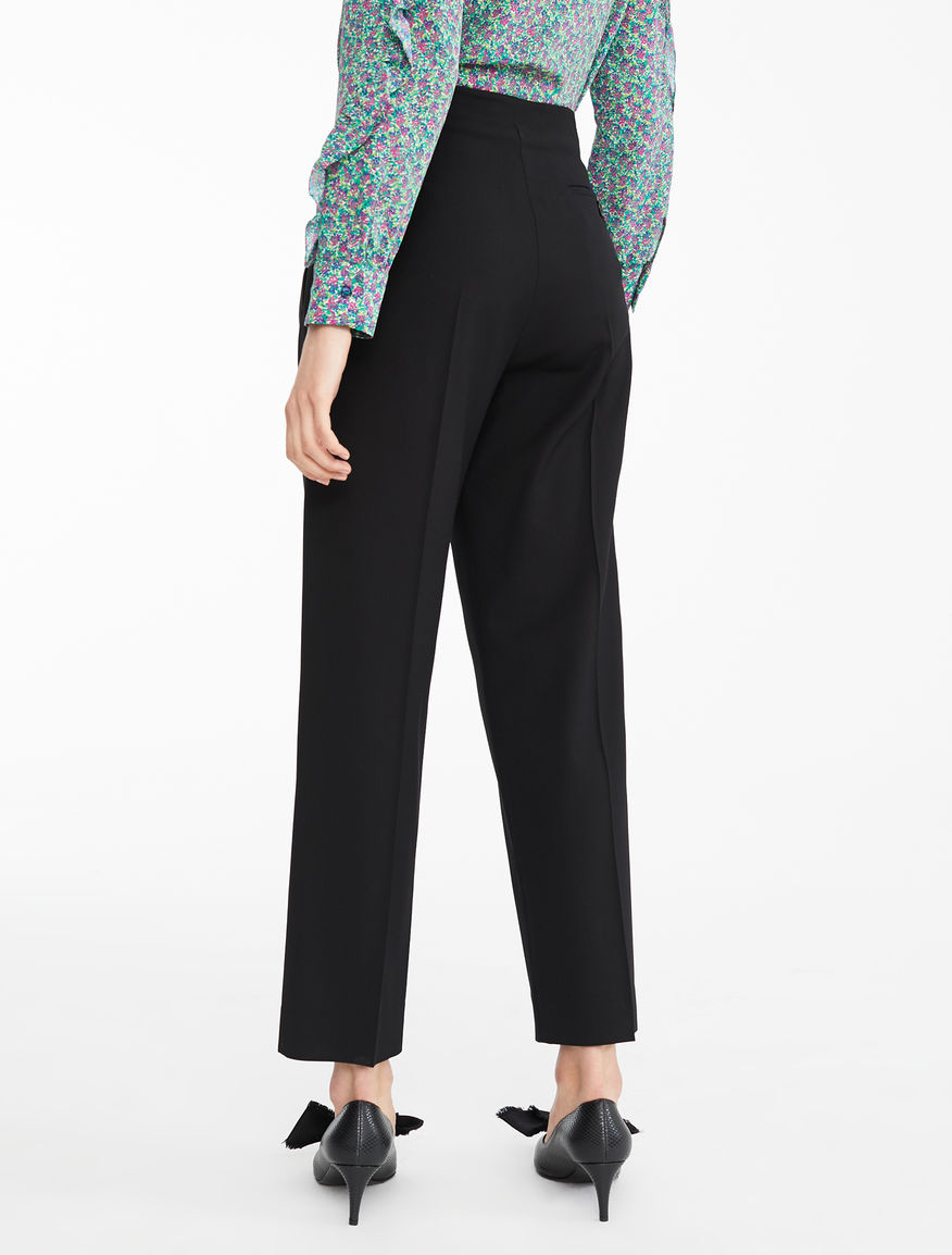 Pantaloni in twill di lana e viscosa Weekend Maxmara Pantaloni in twill di lana e viscosa Weekend Maxmara