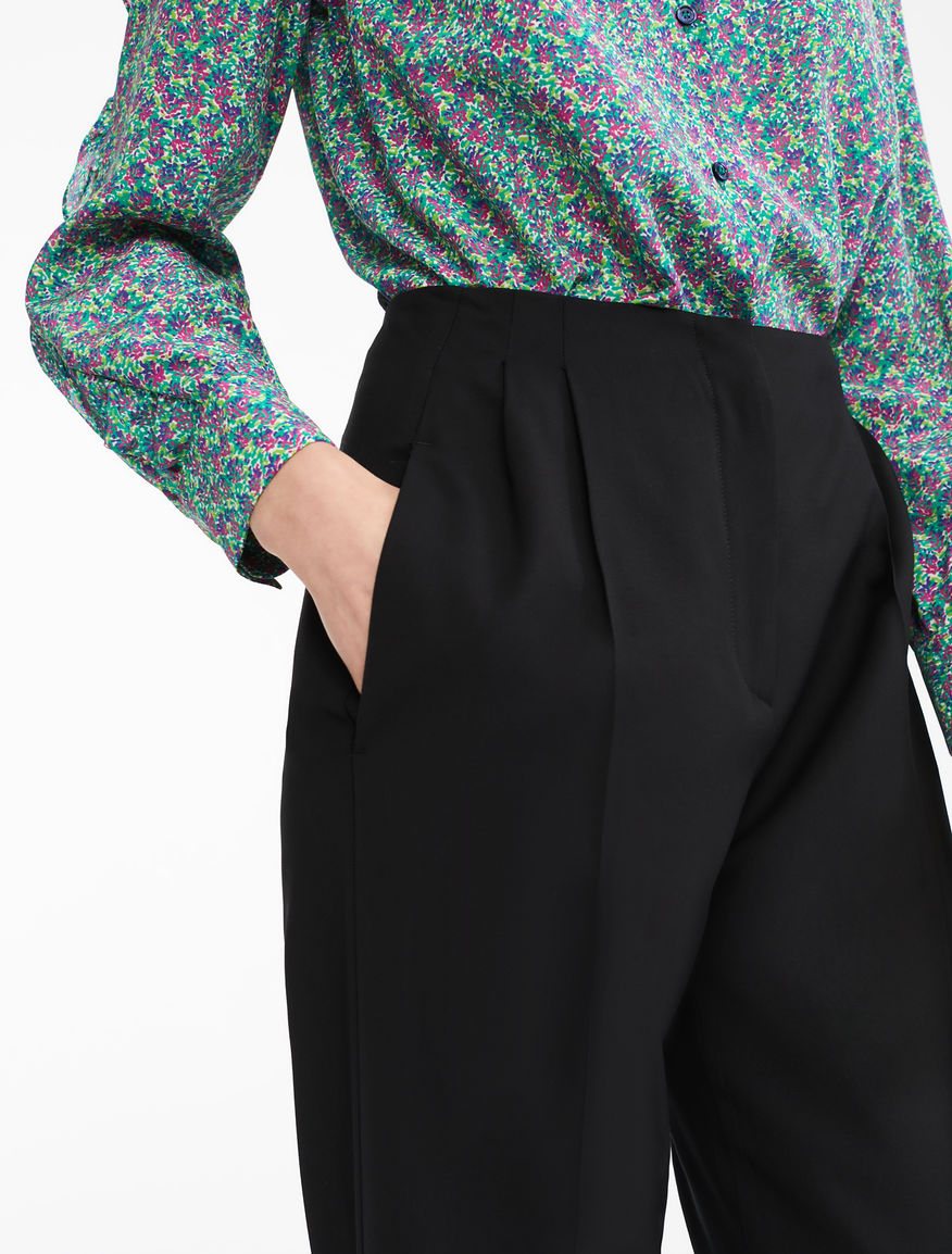 Pantaloni in twill di lana e viscosa Weekend Maxmara Pantaloni in twill di lana e viscosa Weekend Maxmara