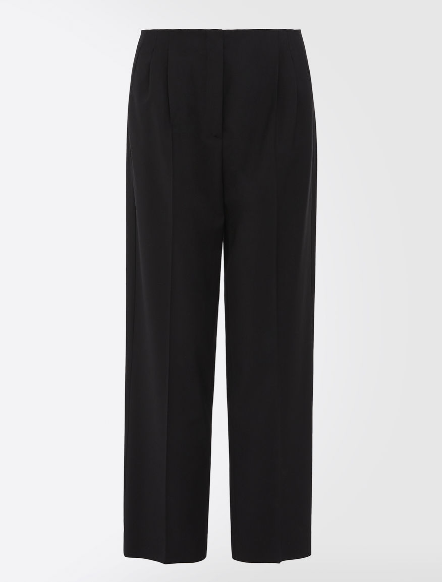 Pantaloni in twill di lana e viscosa Weekend Maxmara Pantaloni in twill di lana e viscosa Weekend Maxmara