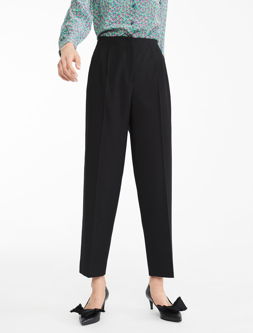 Pantaloni in twill di lana e viscosa Weekend Maxmara Pantaloni in twill di lana e viscosa Weekend Maxmara