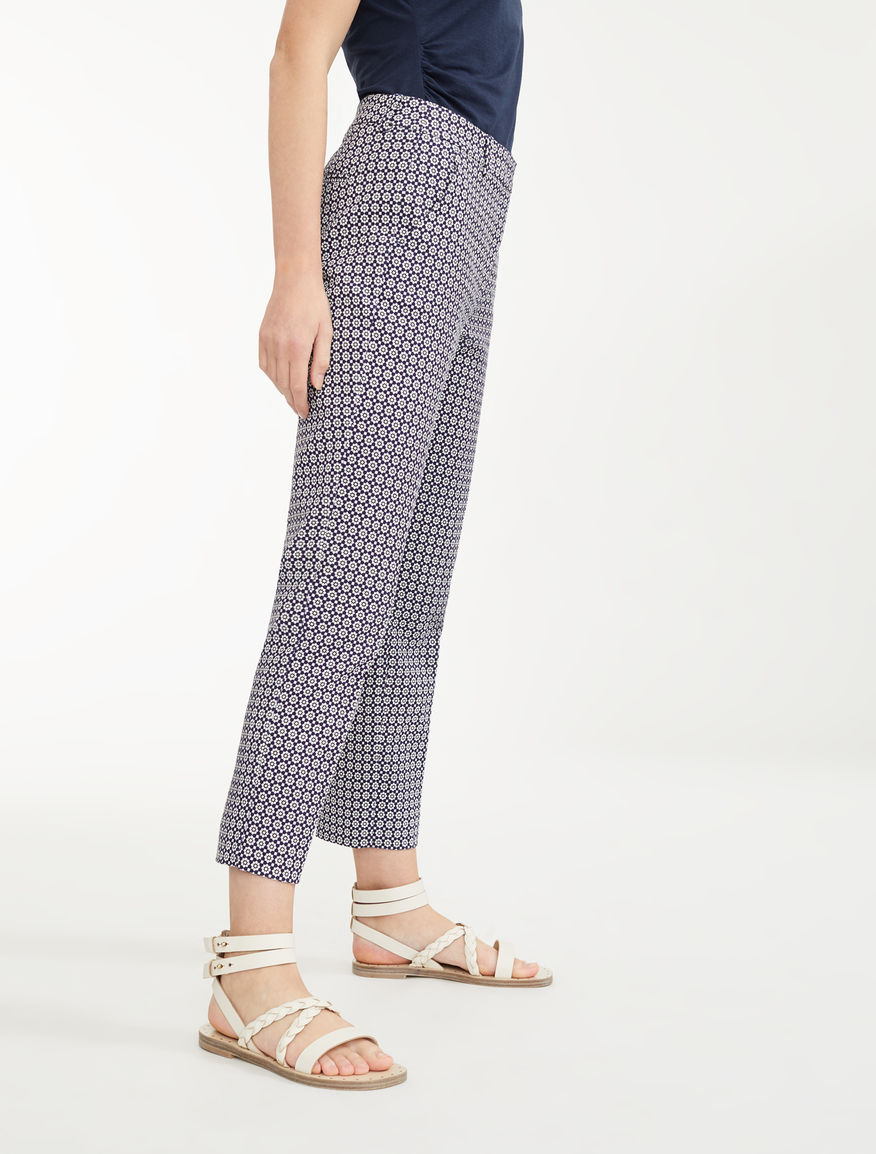 Trousers in woven cotton Weekend Maxmara Trousers in woven cotton Weekend Maxmara