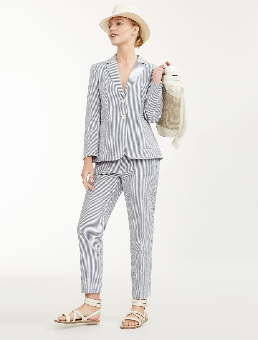 Stretch cotton trousers Weekend Maxmara Stretch cotton trousers Weekend Maxmara