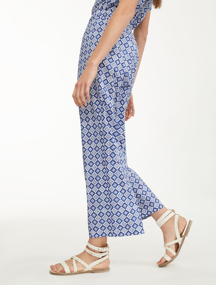 Cotton poplin trousers Weekend Maxmara Cotton poplin trousers Weekend Maxmara