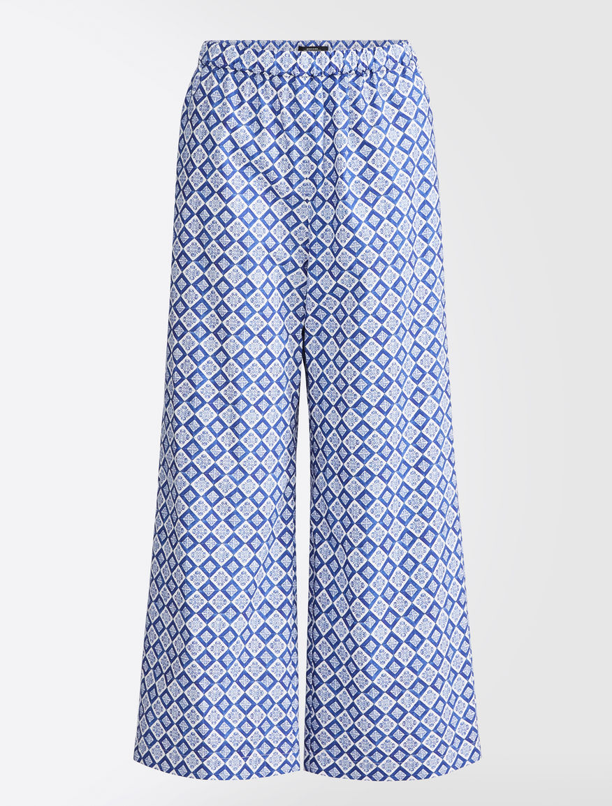 Cotton poplin trousers Weekend Maxmara Cotton poplin trousers Weekend Maxmara