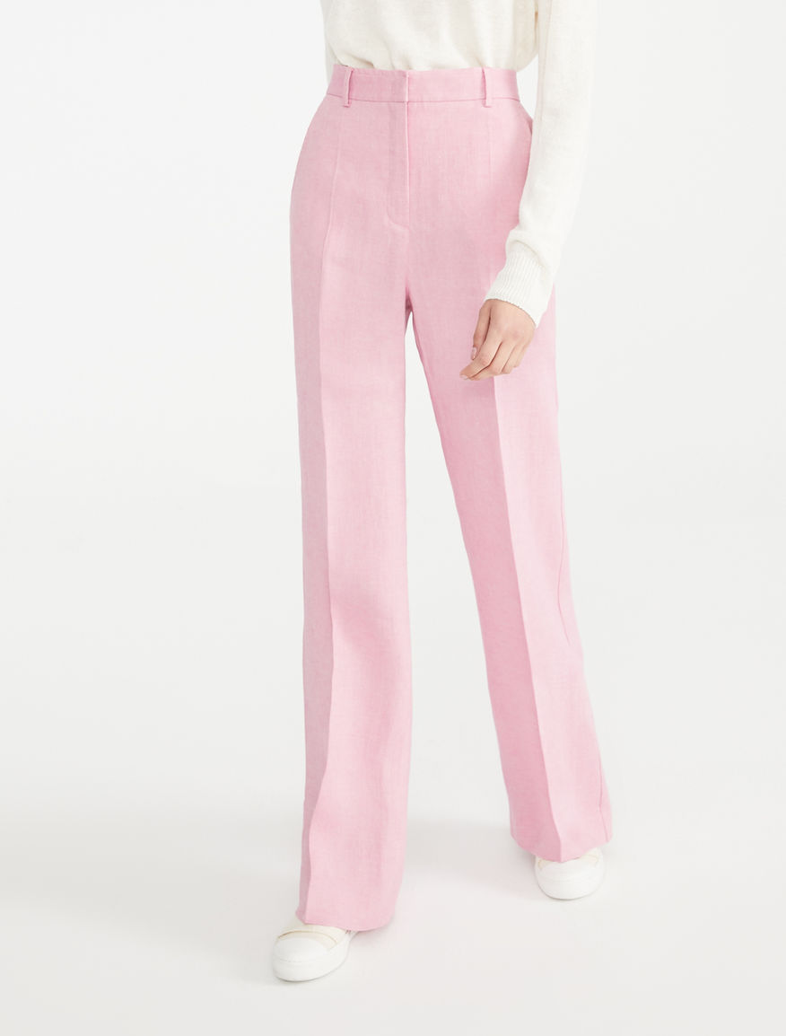 Linen canvas trousers Weekend Maxmara Linen canvas trousers Weekend Maxmara