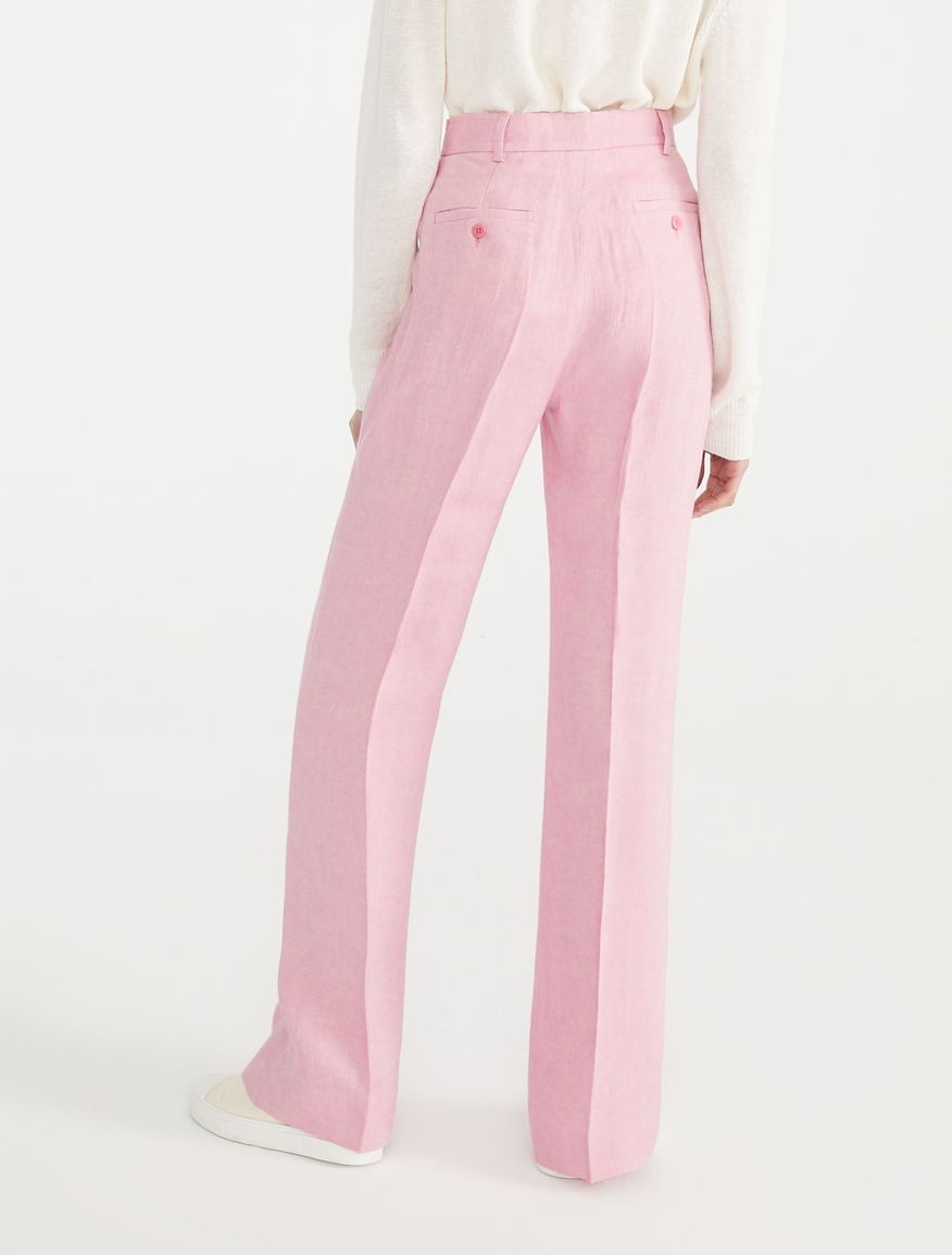Linen canvas trousers Weekend Maxmara Linen canvas trousers Weekend Maxmara