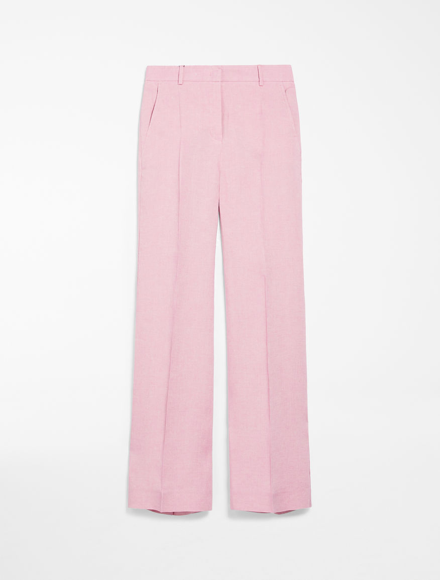 Linen canvas trousers Weekend Maxmara Linen canvas trousers Weekend Maxmara