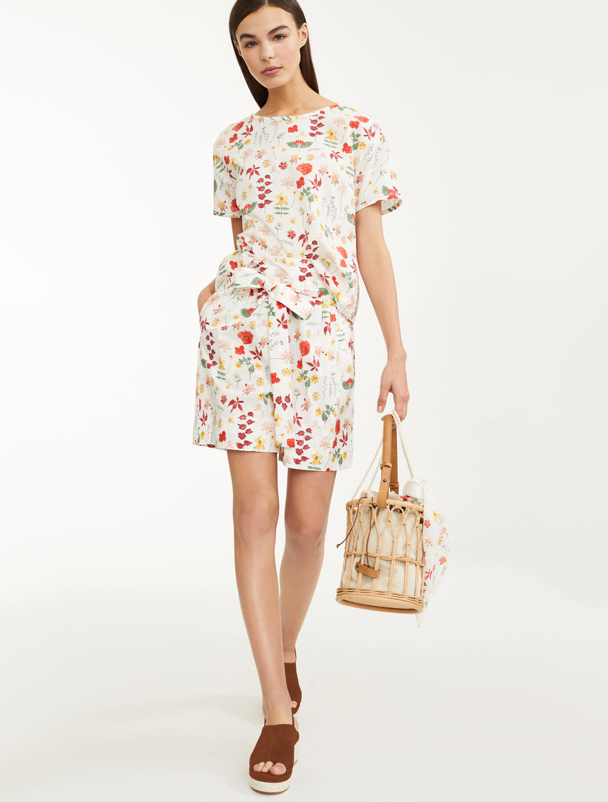 Cotton poplin shorts Weekend Maxmara Cotton poplin shorts Weekend Maxmara