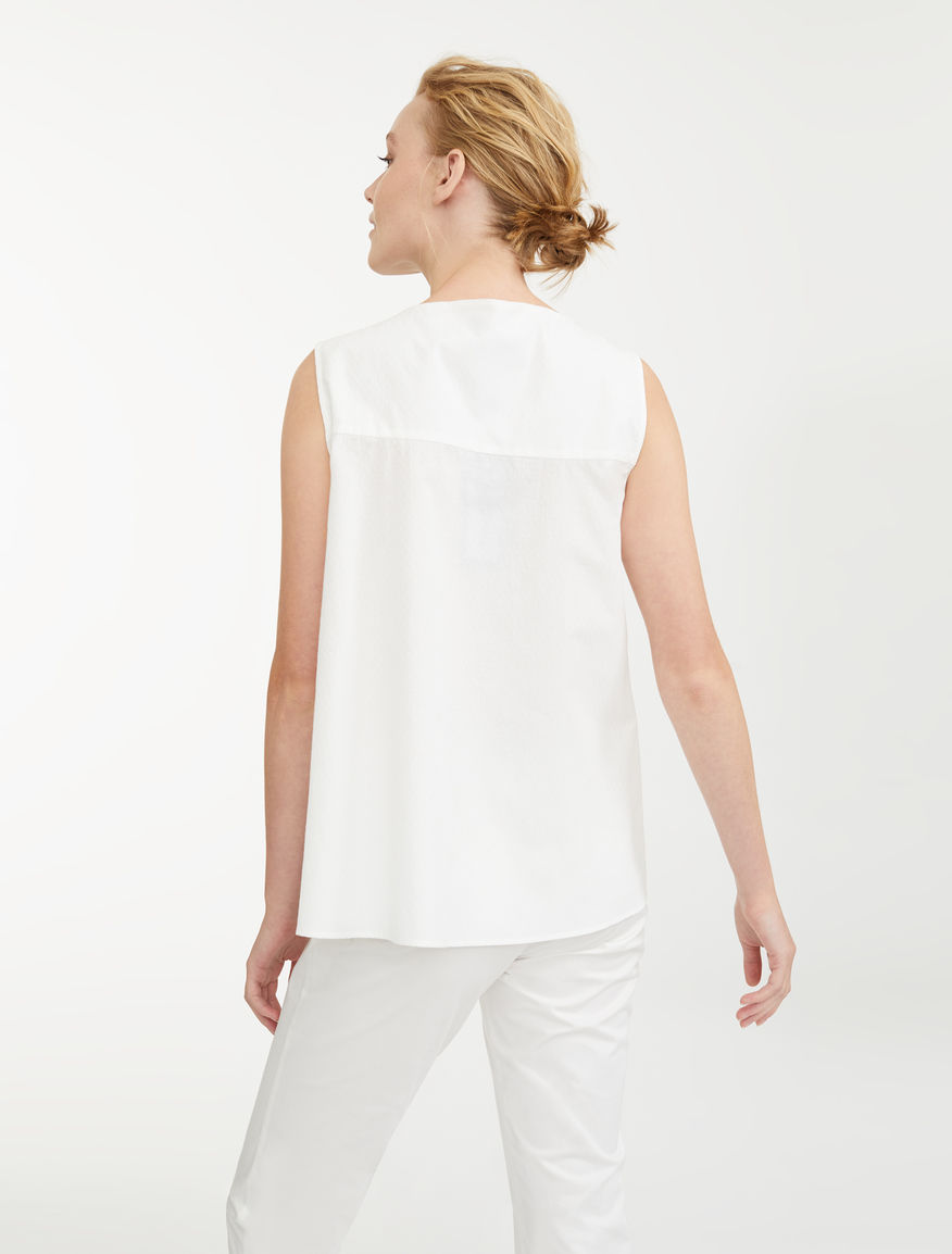 Cotton jacquard top Weekend Maxmara Cotton jacquard top Weekend Maxmara