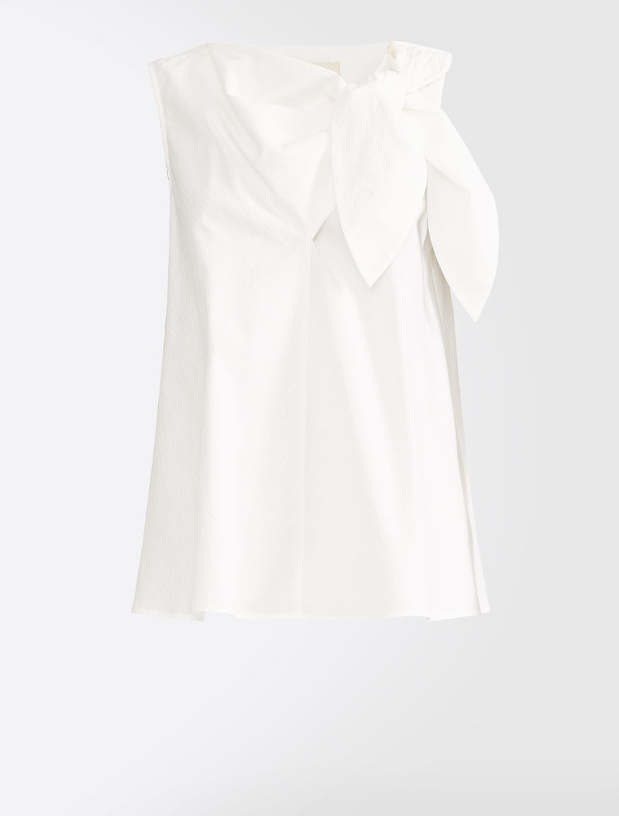 Cotton jacquard top Weekend Maxmara Cotton jacquard top Weekend Maxmara