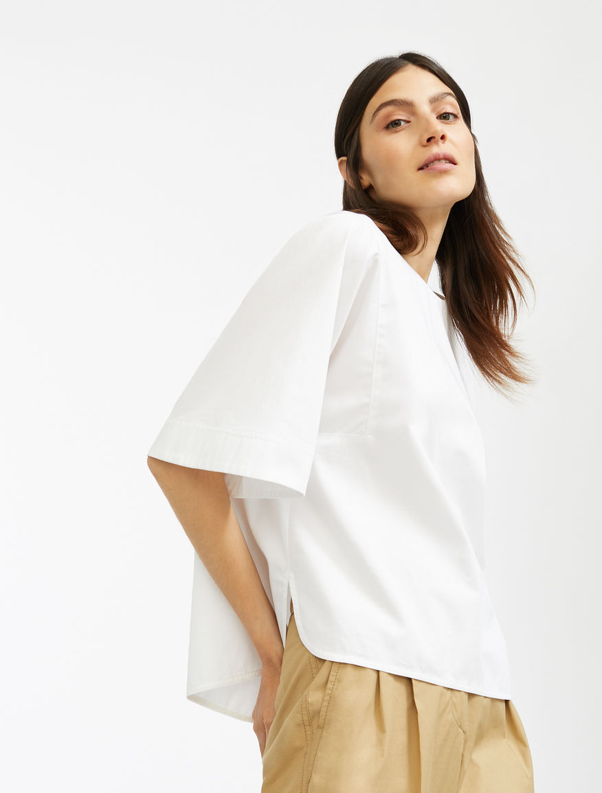 Cotton sateen tunic Weekend Maxmara Cotton sateen tunic Weekend Maxmara