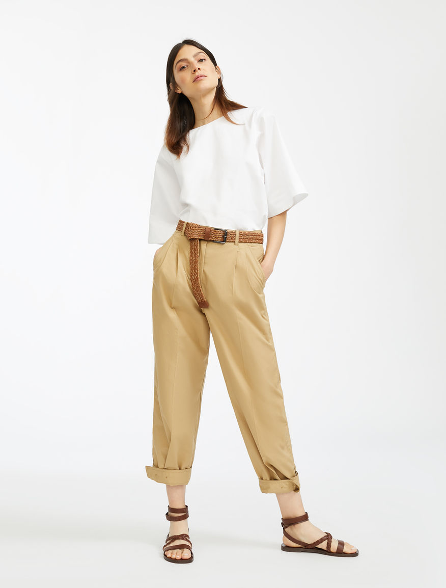 Cotton sateen tunic Weekend Maxmara Cotton sateen tunic Weekend Maxmara