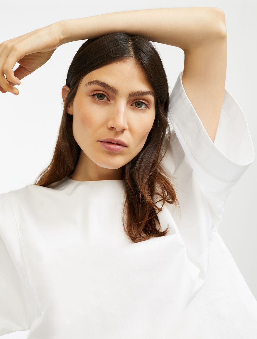Cotton sateen tunic Weekend Maxmara Cotton sateen tunic Weekend Maxmara