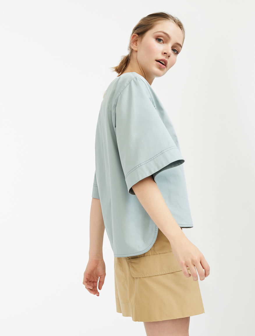Cotton sateen tunic Weekend Maxmara Cotton sateen tunic Weekend Maxmara