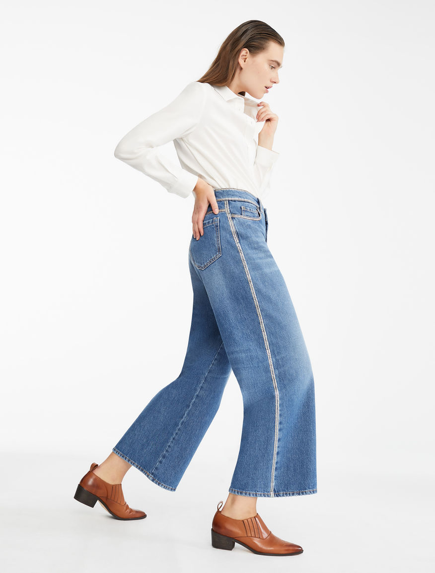 Jeans ampio in denim Weekend Maxmara Jeans ampio in denim Weekend Maxmara