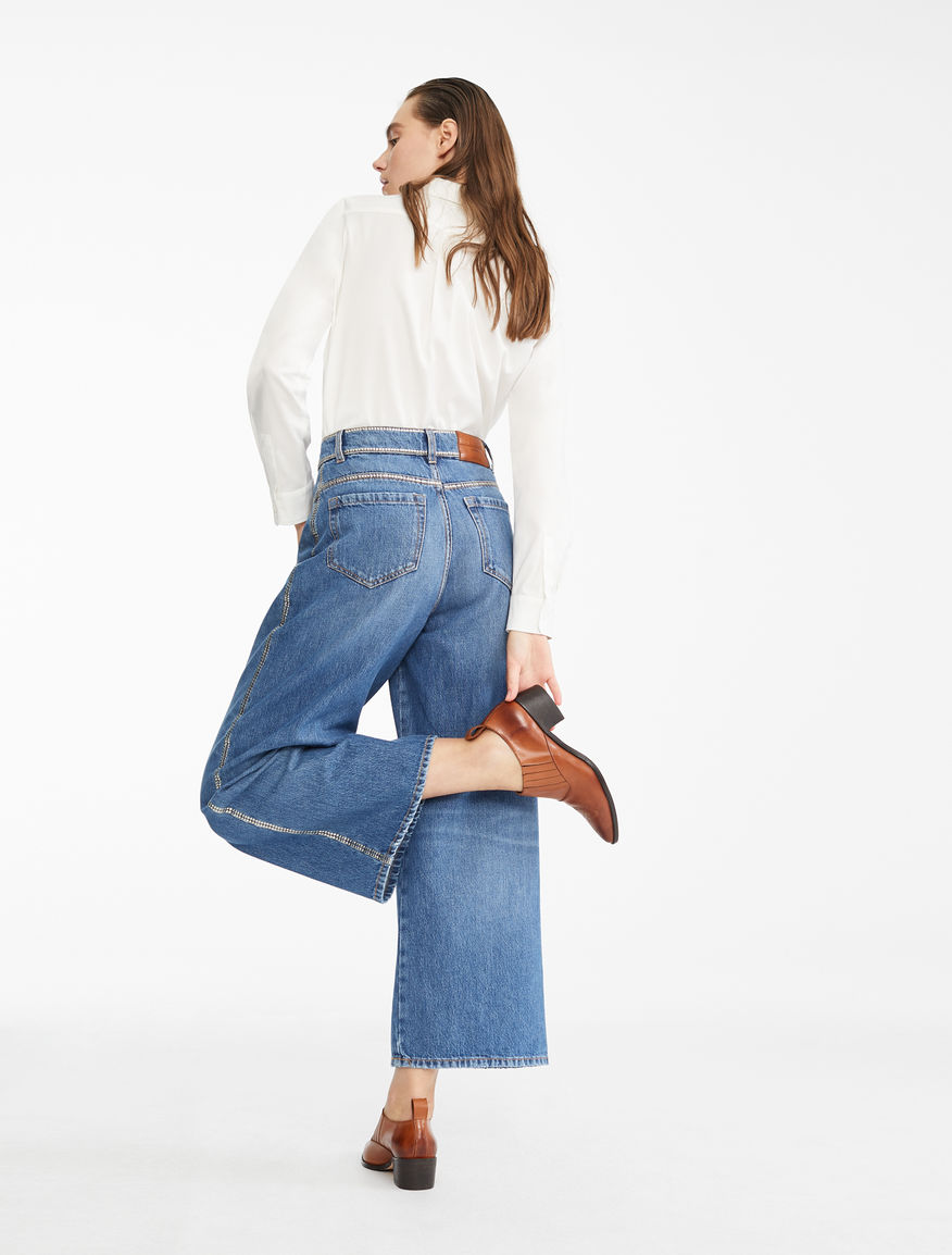 Jeans ampio in denim Weekend Maxmara Jeans ampio in denim Weekend Maxmara