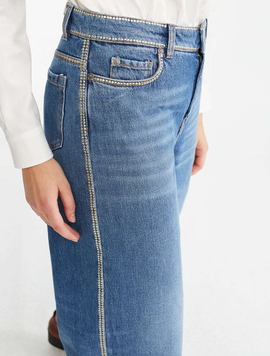 Jeans ampio in denim Weekend Maxmara Jeans ampio in denim Weekend Maxmara