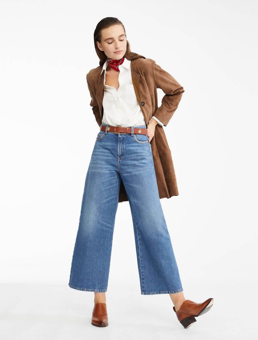 Jeans ampio in denim Weekend Maxmara Jeans ampio in denim Weekend Maxmara