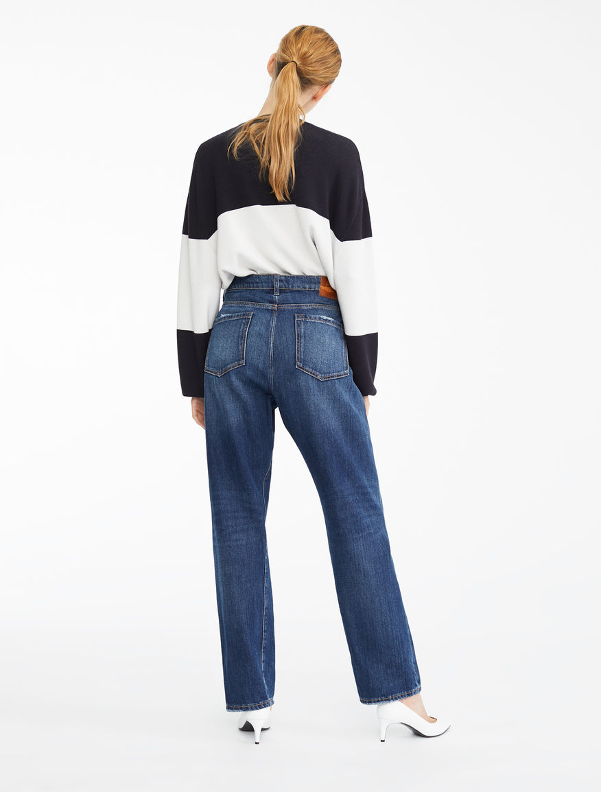 Straight-fit denim jeans Weekend Maxmara Straight-fit denim jeans Weekend Maxmara
