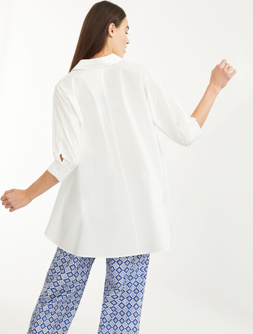 Casacca in popeline di cotone Weekend Maxmara Casacca in popeline di cotone Weekend Maxmara