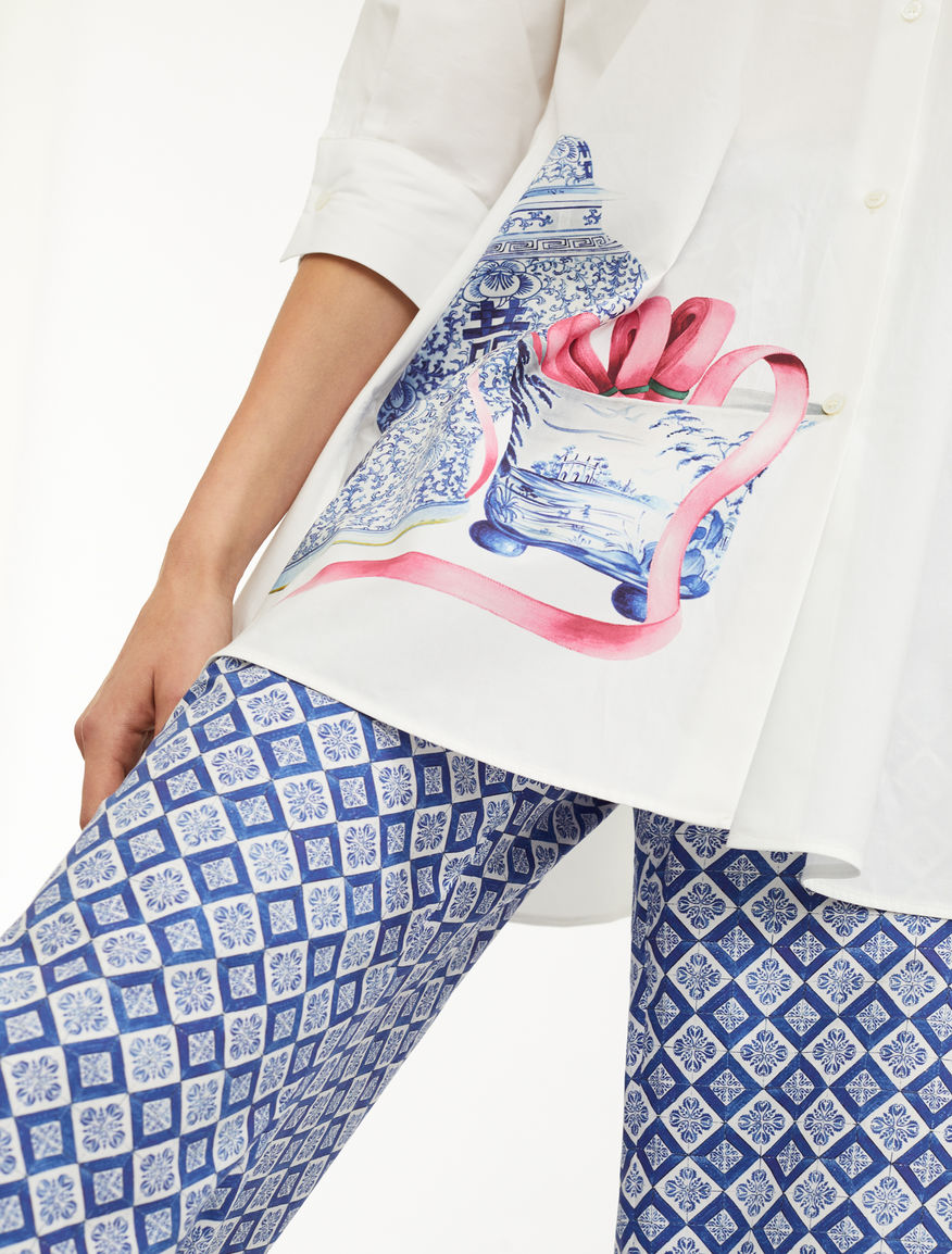 Casacca in popeline di cotone Weekend Maxmara Casacca in popeline di cotone Weekend Maxmara