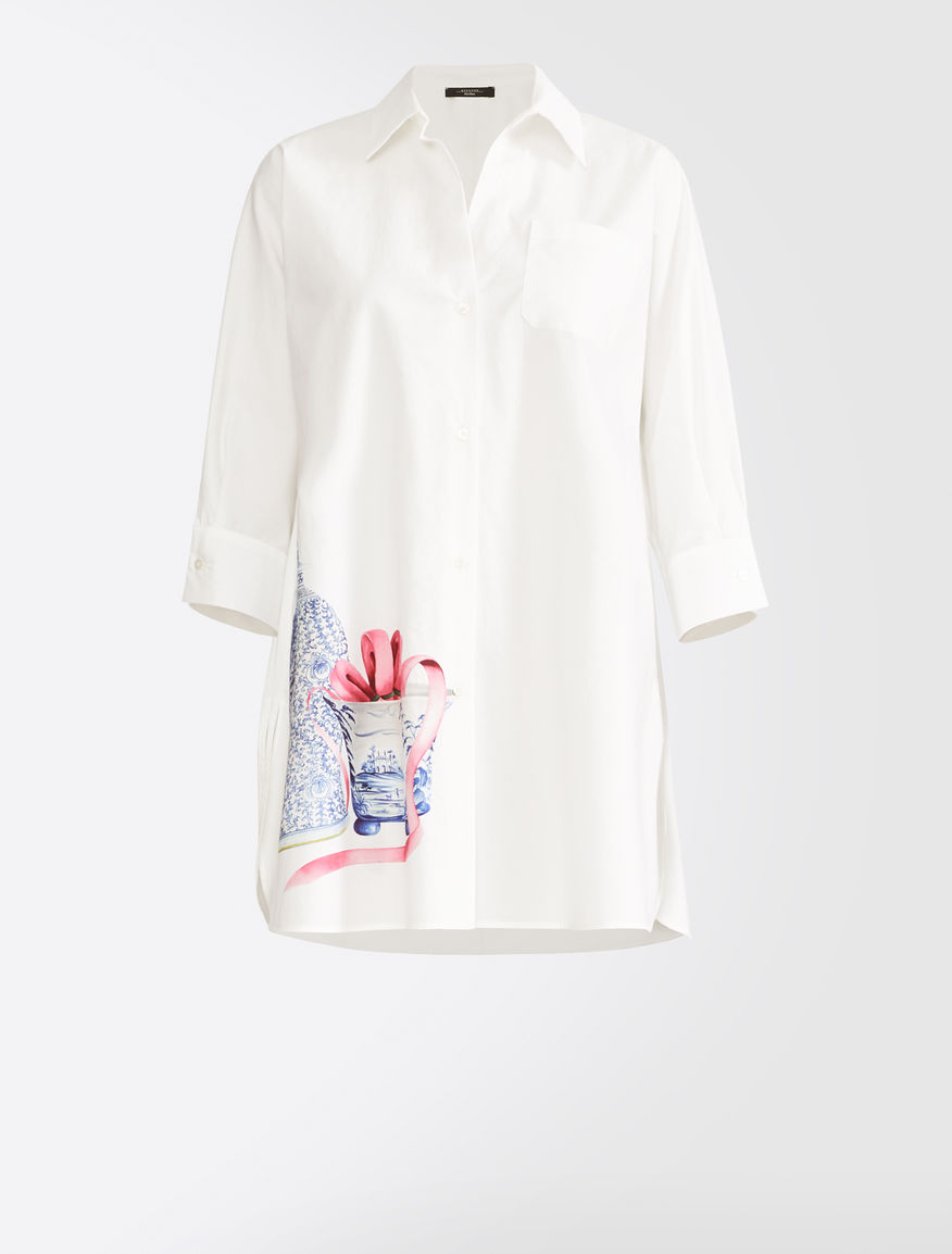 Casacca in popeline di cotone Weekend Maxmara Casacca in popeline di cotone Weekend Maxmara