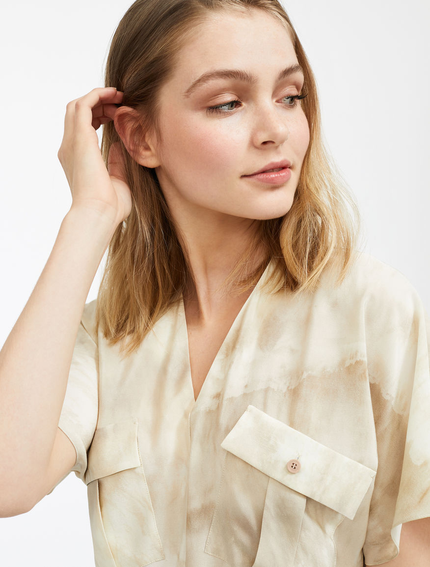 Silk crepe de chine dress Weekend Maxmara Silk crepe de chine dress Weekend Maxmara