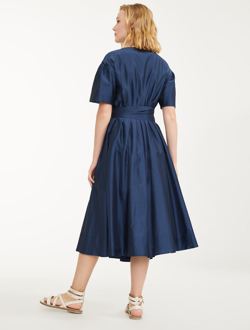 Silk and linen canvas dress Weekend Maxmara Silk and linen canvas dress Weekend Maxmara