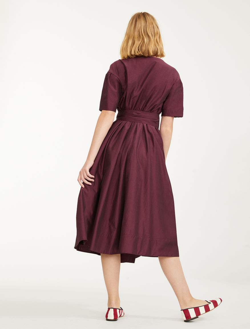 Silk and linen canvas dress Weekend Maxmara Silk and linen canvas dress Weekend Maxmara