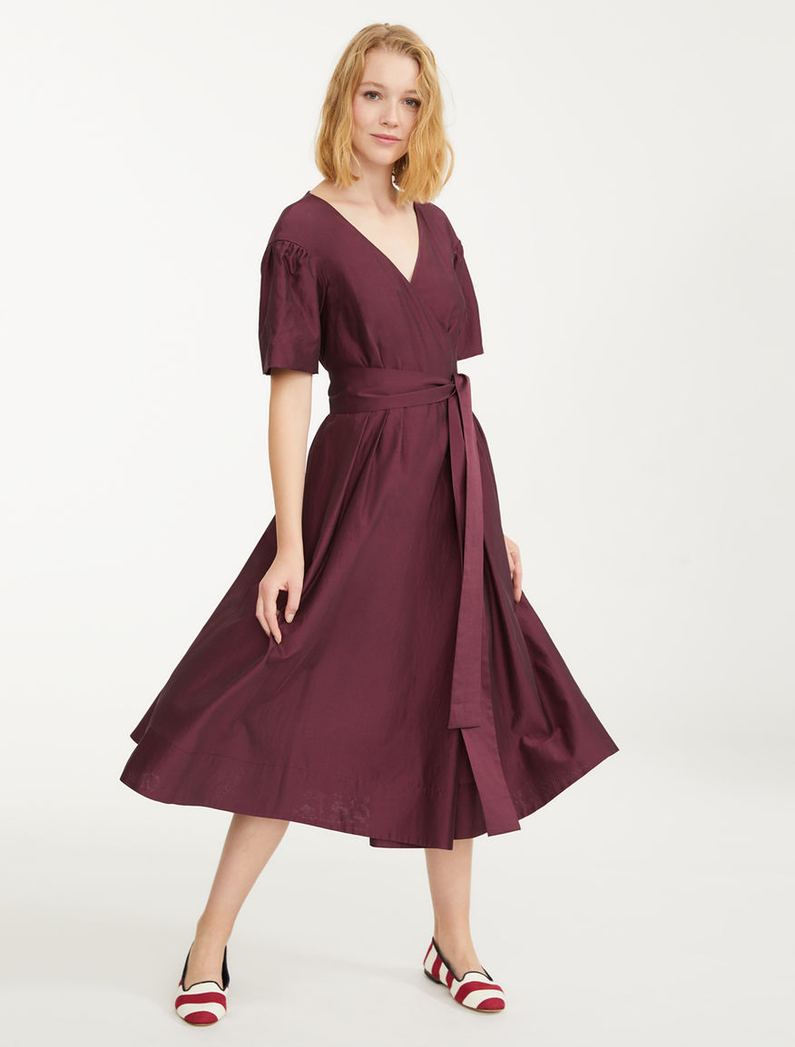 Silk and linen canvas dress Weekend Maxmara Silk and linen canvas dress Weekend Maxmara