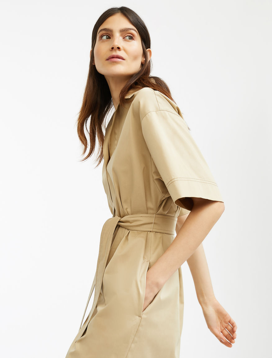 Cotton sateen dress Weekend Maxmara Cotton sateen dress Weekend Maxmara