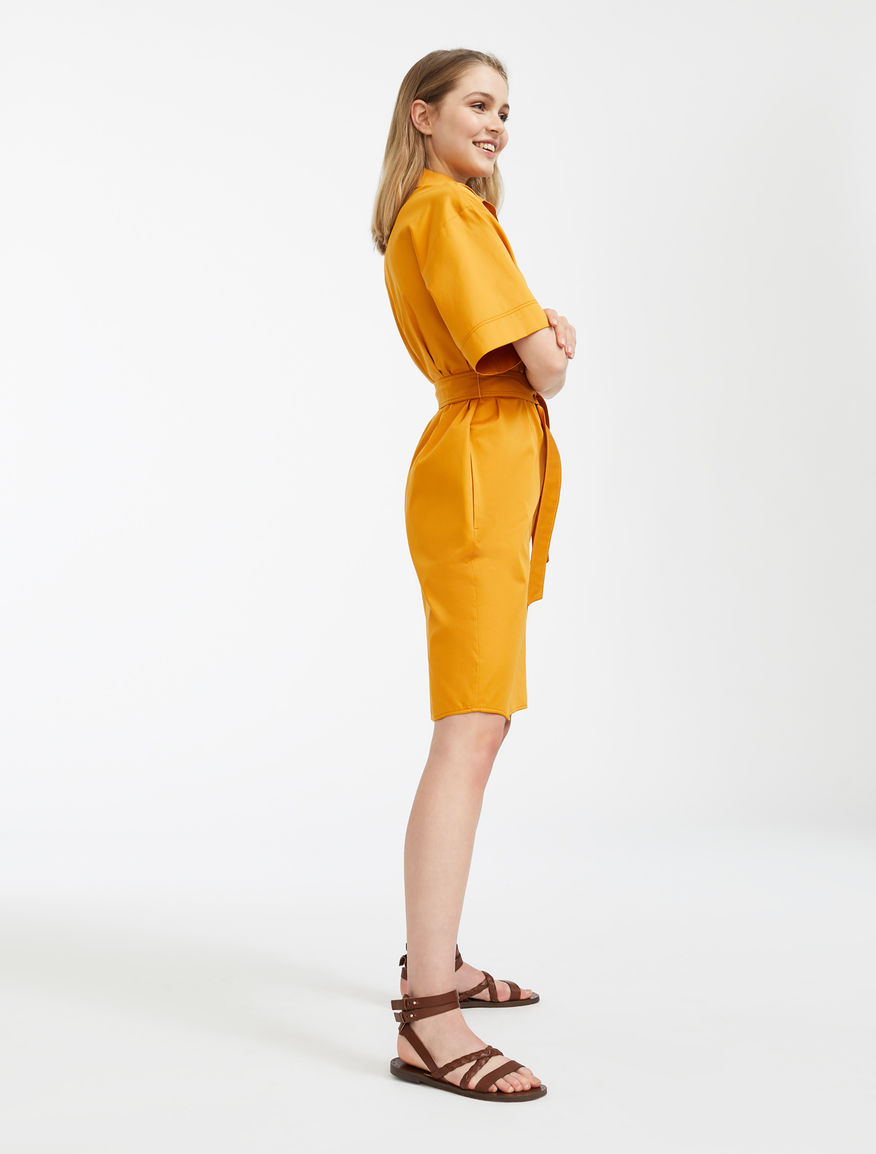 Cotton sateen dress Weekend Maxmara Cotton sateen dress Weekend Maxmara