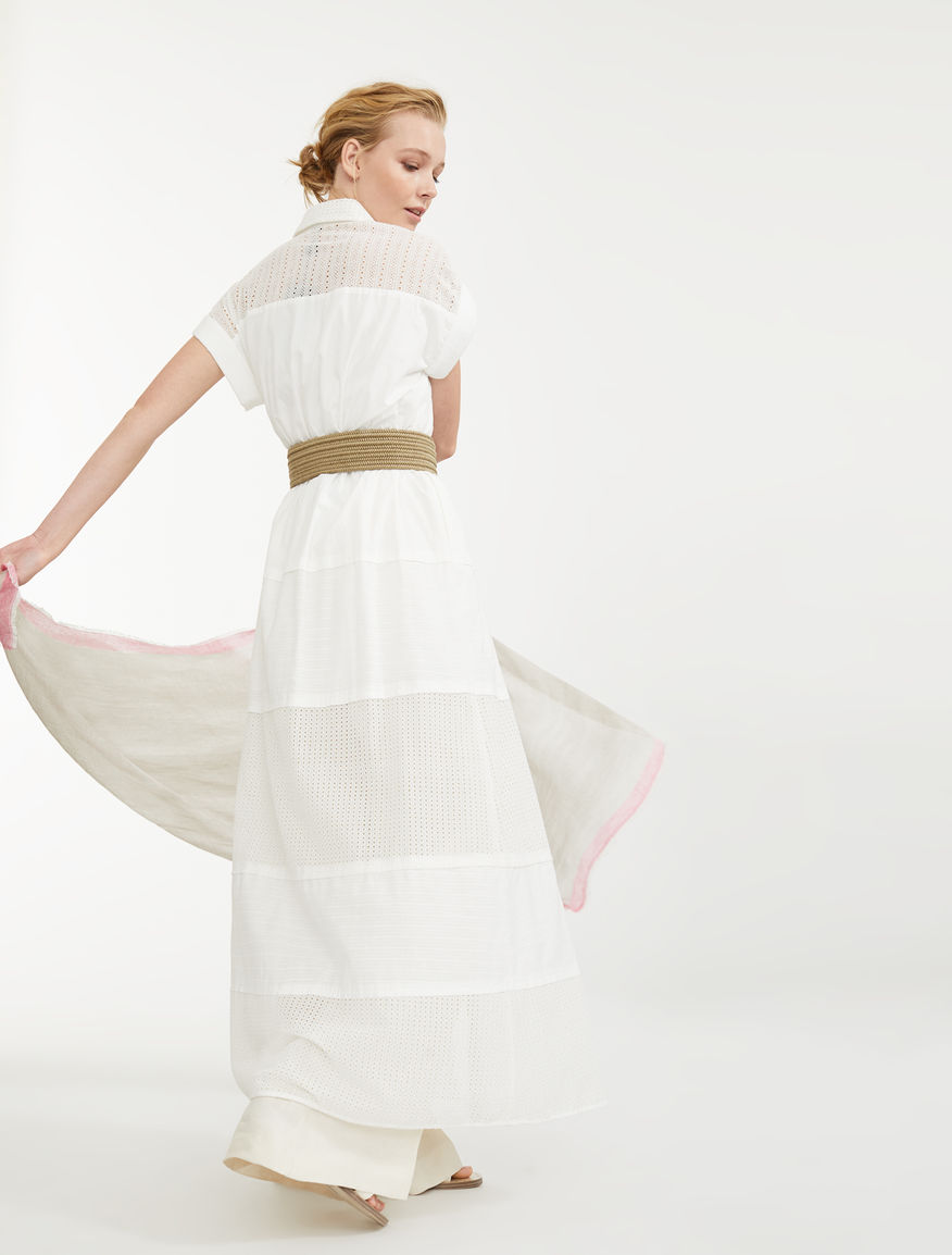 Jacquard cotton dress Weekend Maxmara Jacquard cotton dress Weekend Maxmara