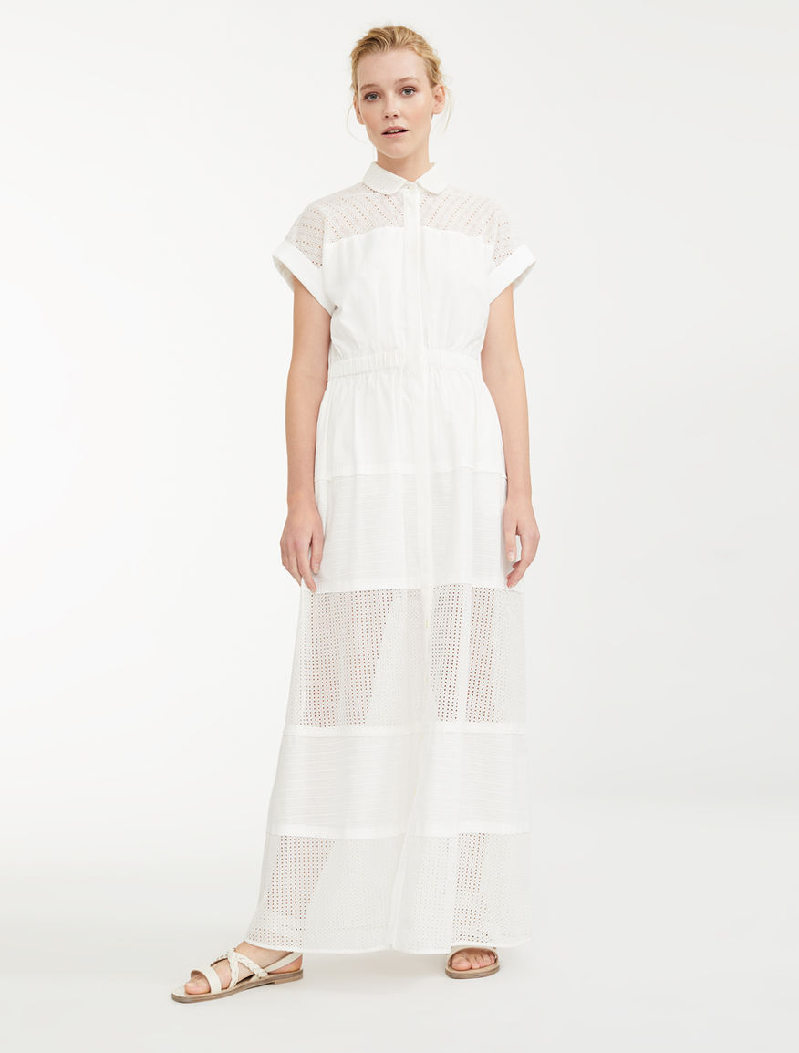 Jacquard cotton dress Weekend Maxmara Jacquard cotton dress Weekend Maxmara
